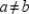Where   ,find the slope m of the line that contains the points (a,3) and (b,3).