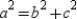   -For the quadrilateral shown, variables a, b, and c are related by the equation   . Being as specific as possible, what type of quadrilateral is shown?