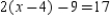   -Given that   , you can prove that: A)  x = 2 B)  x = 15 C)  x = 16 D)  None of These