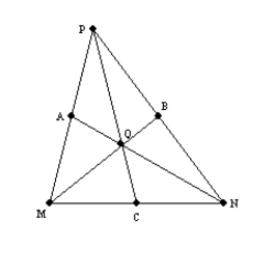   -Use the drawing provided to explain the following. Given:   ,   , and   are the medians of   Prove:  