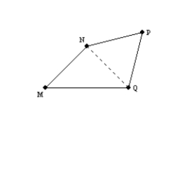   -Using the drawing provided, explain the following statement. The sum of the interior angles of a quadrilateral is 360.