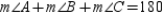   -Given: In   ,   ;   is a right angle. Prove:   and   are complementary. ​ Provide all statements and reasons for this proof.