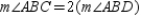   -Provide missing statements and reasons for the following proof. Given:   bisects   Prove:   S1. R1. Given S2.   R2. S3. R3. Angle-Addition Postulate S4.   R4. or