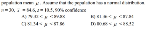 Use the given degree of confidence and sample data to construct a confidence interval for the