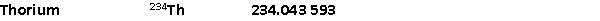     In the α decay of uranium,   , the kinetic energy of the α particle is approximately A)  26.0 MeV. B)  13.6 MeV. C)  4.27 MeV. D)  zero. E)  10.0 keV.