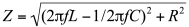  As you increase the frequency in this circuit from zero, the impedance   A)  increases to a maximum and then decreases. B)  decreases to a minimum and then increases. C)  will decrease continuously. D)  does not change. E)  None of these is correct.