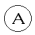  The circuit in which the voltmeter   , a voltage measuring device and the ammeter   , a current measuring device, are correctly arranged to determine the value of the unknown resistance R is A)  1) . B)  2) . C)  3) . D)  4) . E)  5) .
