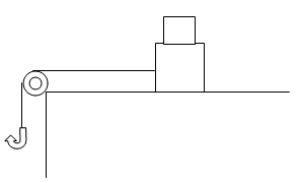 <strong> A box m = 20 kg) is sitting on a horizontal surface. It is connected to a massless hook by a light string passing over a massless pulley wheel. The coefficients of friction between the box and the surface are 0.50 static) and 0.30 kinetic). On top of m is a second box M of mass 20 kg. The coefficients of friction between the boxes m and M are 0.80 static) and 0.60 kinetic). How much weight needs to be added to the hook until the box just begins to move?</strong> A) 10 kg B) 98 kg C) 20 kg D) 16 kg E) 200 kg