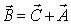 <strong>The vector equation that describes the relationship among vectors , , and is </strong> A) . B) . C) . D) . E) .