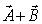 The vector in the figure below that could represent the vector   is   A)    . B)    . C)    . D)    . E)    .