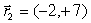The position vector of an object is given by   and 4 s later, its position vector is   . The units are in m. The average velocity vector,   in m/s is A)    . B)    . C)    . D)    . E)  None of these is correct.