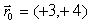 The initial position and velocity of a projectile are given by   and   respectively, and where r is in m and v in m/s. Ignore air resistance. The position in the horizontal direction in m)  as a function of time is A)  xt)  = 6t. B)  xt)  = 3 + 6t. C)  xt)  = 3 + 6t +   gt<sup>2</sup>. D)  xt)  = 4 + 8t. E)  xt)  = 4 + 8t +   gt<sup>2</sup>.