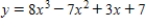 Determine the end behavior of the graph of the function. ​   ​ A)    as   , and   as   B)    as   , and   as   C)    as   , and   as   D)    as   , and   as   E)    as   , and   as  