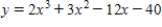 Graph the polynomial in the given viewing rectangle. ​   ,   by   ​ (a) From the graph, find the coordinates of all local maxima. ​ (b) From the graph, find the coordinates of all local minima.