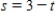 Use a formula to express w as a function of t if   and   . ​ A)    B)    C)    D)   
