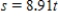 If   and   , what is the value of w when   ? ​ A)  -74.15 B)  637.1 C)  13.51 D)  13.43