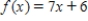 Suppose   .Let   be the piecewise-defined function   if   , and   if   .What is the value of   ) ? ​ A)  682 B)  83 C)  310 D)  41