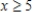 Suppose   .Let   be the piecewise-defined function   if   , and   if   .What is the value of   ) ? ​ A)  682 B)  83 C)  310 D)  41