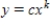 For the power function   , if x is multiplied by 2, then y is multiplied by   .