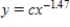 Let   .If x is multiplied by 1.48, how is y affected? Round your answer to two decimal places if necessary. ​ A)  y is multiplied by 1.78 B)  y is multiplied by 0.56 C)  0.56 is added to y D)  1.78 is added to y