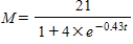 Magazine circulation after t years is modeled by the function   . ​ When did magazine circulation reach 10.00 thousand? Round your answer to two decimal places. ​ A)  After 6.17 years B)  After 5.80 years C)  After 4.20 years D)  After 3.00 years