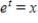 We use ln to denote the natural logarithm.The solution for t of the equation   is: ​ A)    B)    C)    D)   
