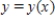 If data for   are linear, then the slope of the linear function is the change in y.