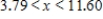 <strong>Solve the inequality   .Round your answer to two decimal places. ​</strong> A)   B) ​   and   C) ​   and   D) ​   <div style=padding-top: 35px> 