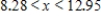 <strong>Solve the inequality   .Restrict your attention to positive values of x.Round your answer to two decimal places. ​</strong> A) ​   B)   C) ​   D) ​   <div style=padding-top: 35px> 
