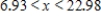 <strong>Solve the inequality   .Restrict your attention to positive values of x.Round your answer to two decimal places. ​</strong> A) ​   B)   C) ​   D) ​   <div style=padding-top: 35px> 
