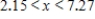 <strong>Solve the inequality   .Restrict your attention to positive values of x. ​</strong> A) ​   B)   C) ​   D) ​   <div style=padding-top: 35px> 