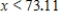 <strong>Solve the inequality   .Round your answer to two decimal places. ​</strong> A)   B) ​   C) ​   D) There is no solution. <div style=padding-top: 35px> 
