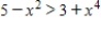 Solve the inequality   .Be careful.The graphs cross twice.Round your answer to two decimal places. ​ A)    B)    C)    D)   
