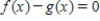 The equation   has the same solution(s) as the equation   .<div style=padding-top: 35px> 