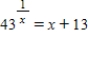 <strong>Solve the equation   .Restrict your attention to the horizontal span of 0 to 5.Round your answer to two decimal places if necessary. ​</strong> A) 1.41 B) 2.73 C) 0.19 D) 4.46 <div style=padding-top: 35px> 