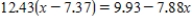 Solve the equation   .Round your answer to two decimal places. ​ A)  There is no solution. B)    C)    D)  ​  