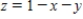 Solve the equation   for z. ​ A)    B)    C)    D)   
