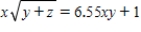 Solve the following equation for x. ​   ​ A)  There is no solution. B)  ​   C)  ​   D)   