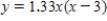 Make the graph of   .Use a horizontal span of 0 to 5.