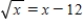 Find the solution for x of the equation   . ​ A)  ​   B)  ​   C)  ​   D)  There is no solution.