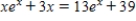Find the solution for x of the equation   . ​ A)    B)    C)    D)  There is no solution.