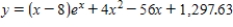 What is the minimum value of   ? Consider only positive x-values. A)    B)    C)    D)  There is no solution.