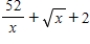 What is the maximum value of   ? Consider x-values between 3 and 12 only. A)    B)    C)    D)  There is no solution.