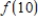 Below is a graph of a function   .Find the value of   . ​   ​ ​ A)  10 B)  20.00 C)  50 D)  None of the above