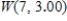 <strong>For medium-sized dog breeds, the predicted adult weight, in pounds, of a puppy that weighs w pounds at age a weeks is given by the function . Use functional notation to express the predicted weight of a puppy that weighs 3.00 pounds at age 7 weeks.Then calculate that value. </strong> A) Functional notation: .Value is 22.29 pounds. B) Functional notation: .Value is 121.33 pounds. C) Functional notation: .Value is 7 pounds. D) None of the above.