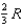 <strong>Five resistors each have resistance R. Three of the resistors are connected in series and this combination is then connected in parallel with the two other resistors which have been connected in series with each other. What is the equivalent resistance for this arrangement?</strong> A) B) C) D)
