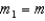Three masses are positioned along the x-axis. Their masses and positions are:   with   ,   with   , and   with   . What is the x-coordinate of center of mass of this system? A)  (14/3)  m B)  (7/3)  m C)  2 m D)  Not enough information is given to answer this question.