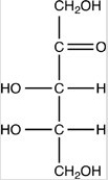 What product forms when the compound below is treated with Benedict's reagent?   A)    B)    C)    D)    E) No reaction occurs.