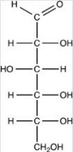 Which of the following is not a term that would properly describe glucose as it is shown below?   A) Monosaccharide B) Aldohexose C) Reducing sugar D) β-D-glucose