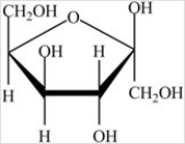 The monosaccharide shown below is an α anomer.  